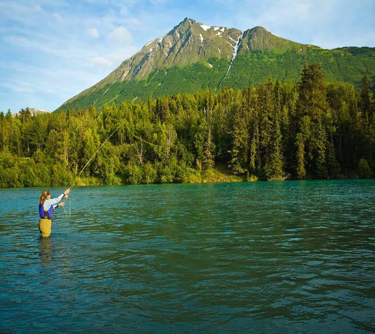 alaska rivers company fly fishing upper kenai river alaska rivers