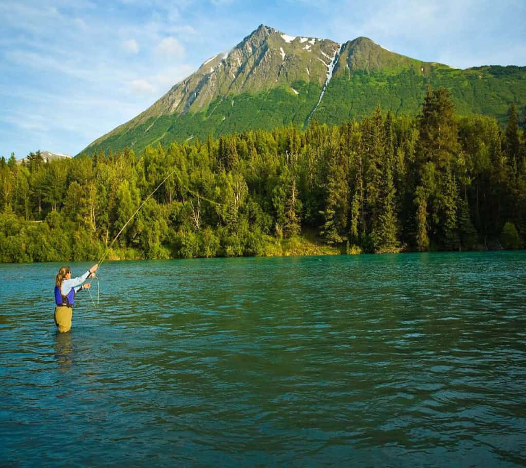 Alaska Rivers Company Fly Fishing Upper Kenai River - Alaska Rivers Company